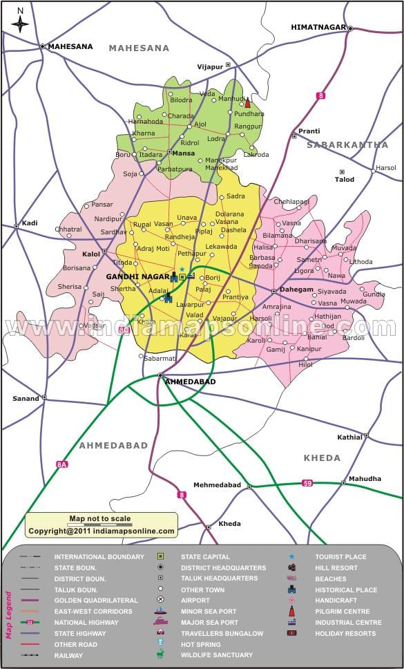 Bangalore гандинагаре xəritə